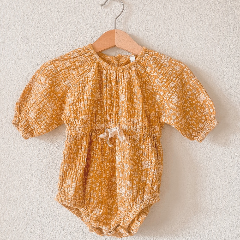 Wild Wawa muslin romper